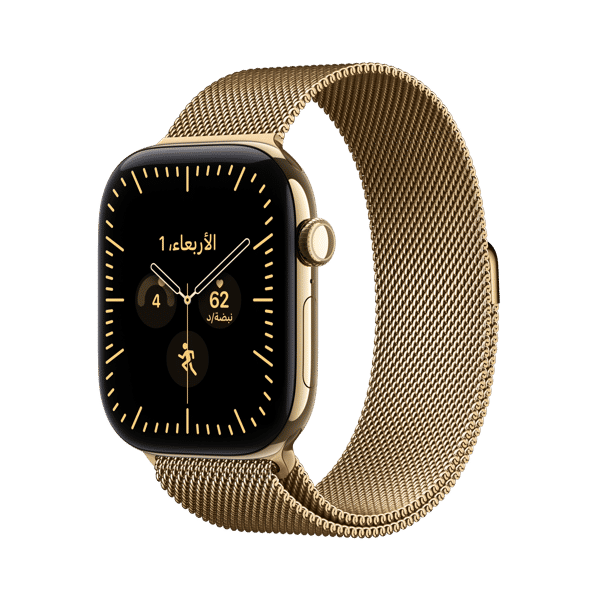 Apple Watch Series 12 G+C 42mm Titanium Case with Milanese Loop