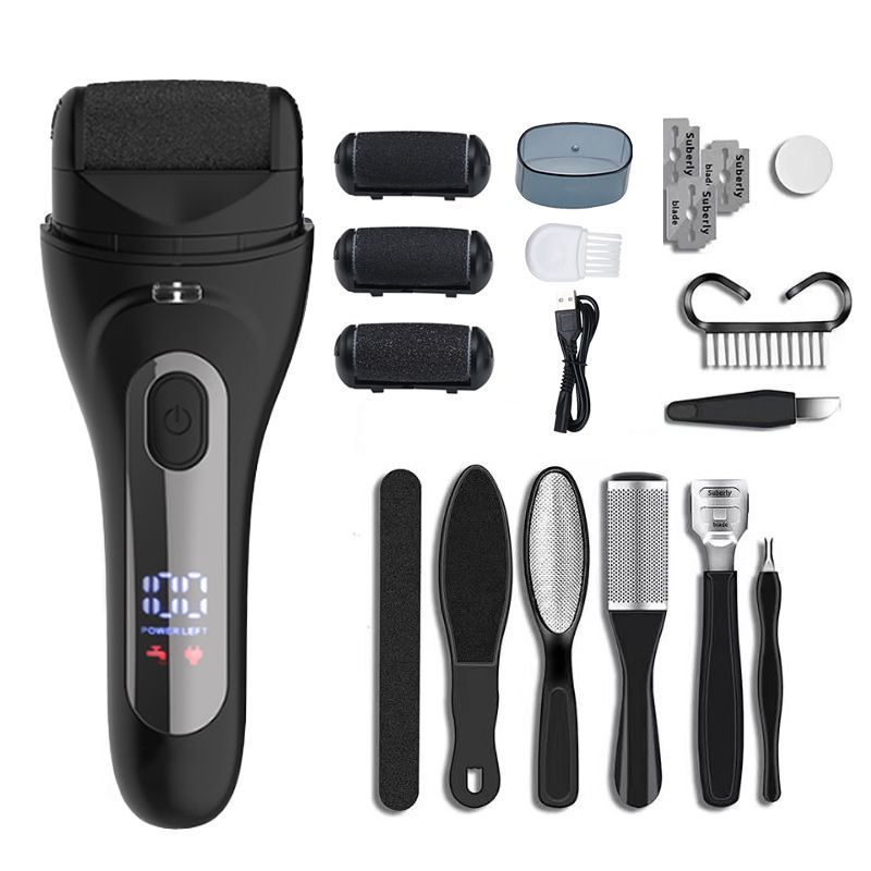 Electric Foot Callus Remover Pedicure Grinder White