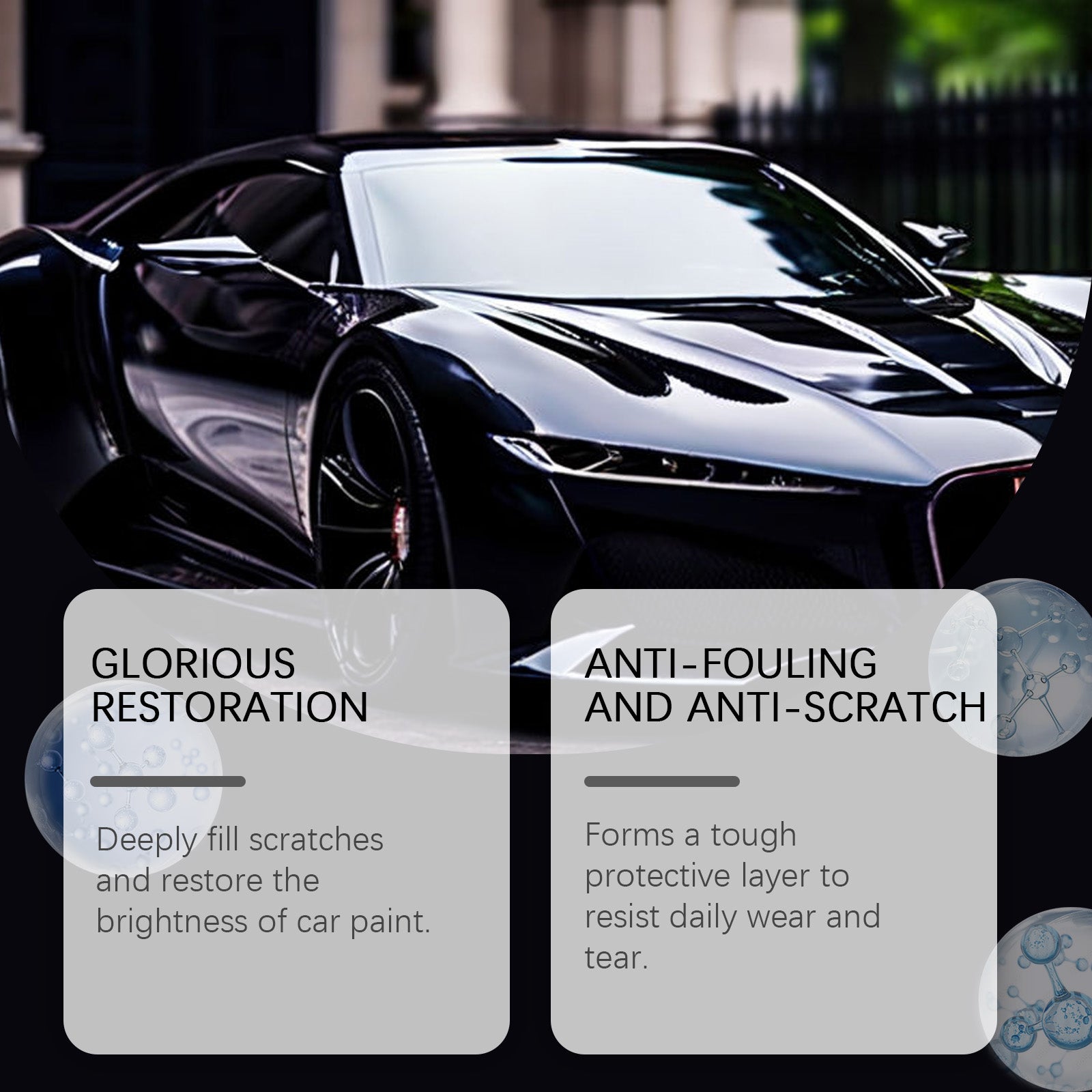 Automobile Coating, Car Paint Protection, Gloss Enhancement, Scratch Repair, Easy Application ,100ml