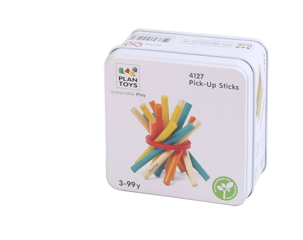 PlanToys Pick-Up Sticks — Wooden Classic Game