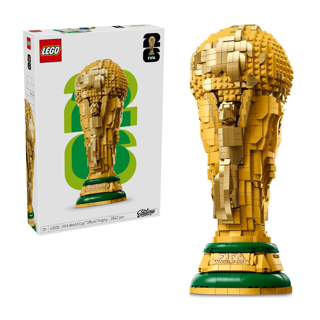 LEGO Editions FIFA World Cup Official Trophy 43020 Building Toy Set, 2842 Pieces, For Age 12+ Years