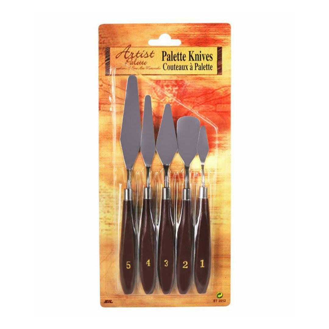 RSC Artist Pallette Paint Knife, 5Pcs