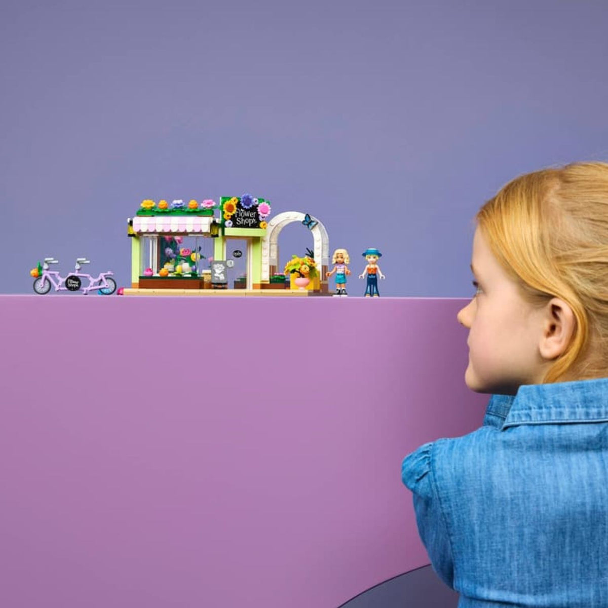 LEGO Friends 42693 Creative Flower Shop Building Toy Set, 377 Pieces for Girls Ages 6 Years and Above