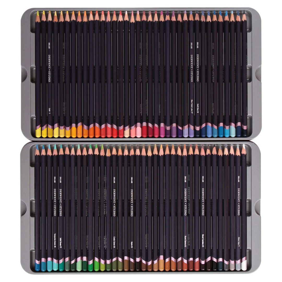 Derwent Studio Fine Colouring Professional Quality Pencils Sets