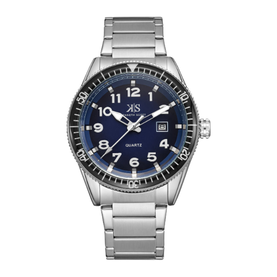 Kenneth Scott Men's Analog Watch Collection, K23028 Series