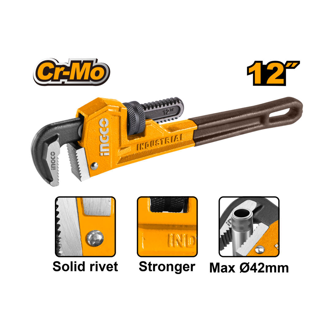 INGCO 12" Pipe Wrench