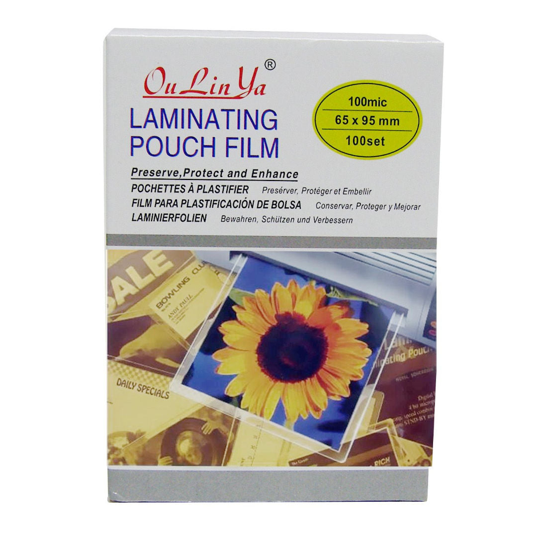 RSC Maxi Laminating Pouch, 65x95mm, 125 Mic, D19-301
