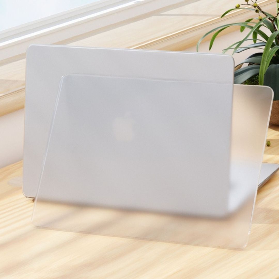 Infinyty Aerix Matte Hard Shell Laptop Case for MacBook Air 13 inch, Clear
