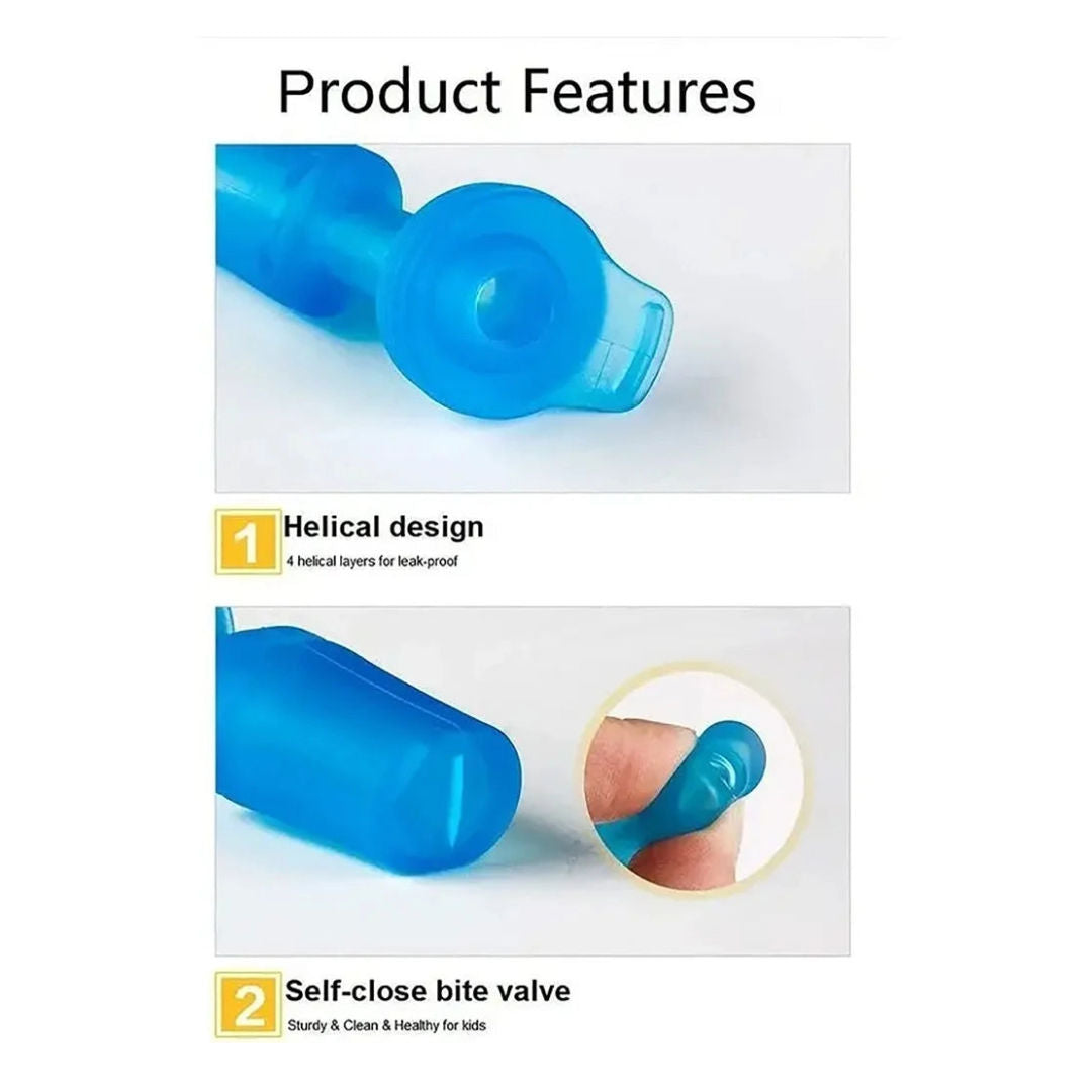 Camelbak Eddy+ Kids Water Bottle Accessories, 4 Multi Bite Valves & 2 Replacement Straws