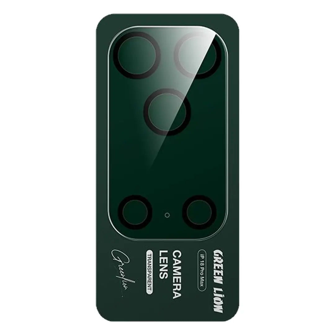 Green Lion Transparent Lens For iPhone 18 Pro & 18 Pro Max, Clear
