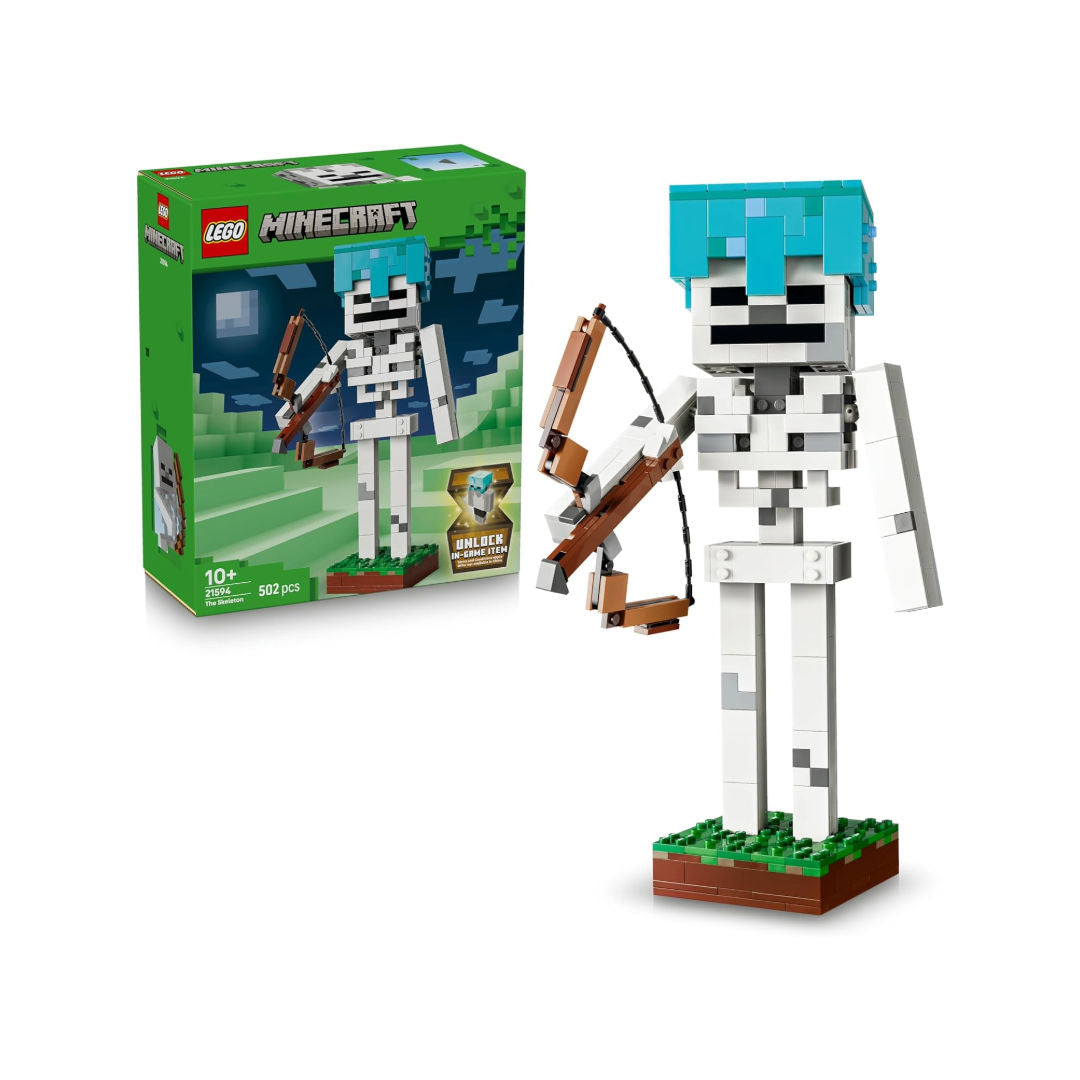LEGO Minecraft Skeleton Building Set, 502 Pieces, Age 10+ Years