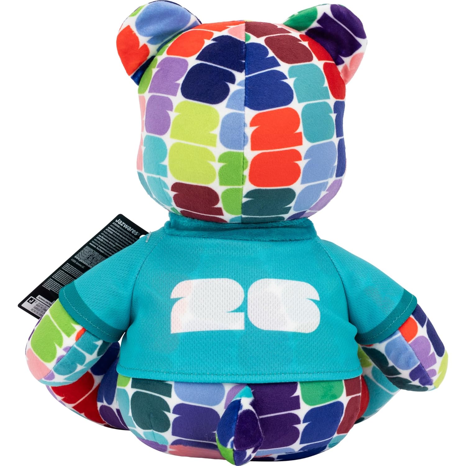 FIFA World Cup 2026 Soccer Bear Plush Toy, 25.4cm, Multicolor, For Age 3+ Years