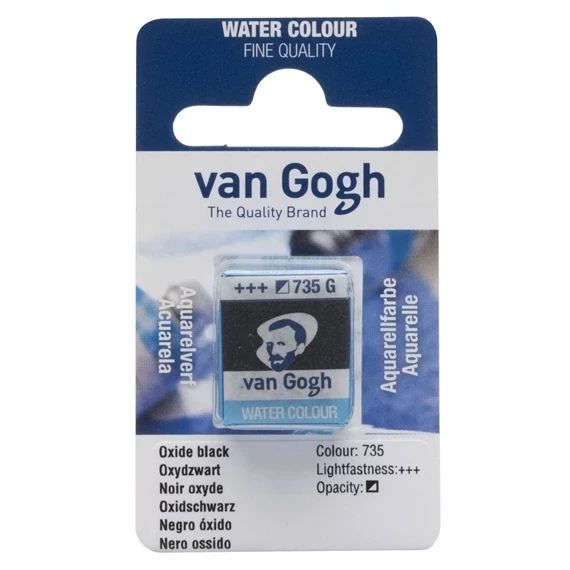 Van Gogh Watercolour Paint, Half Pan