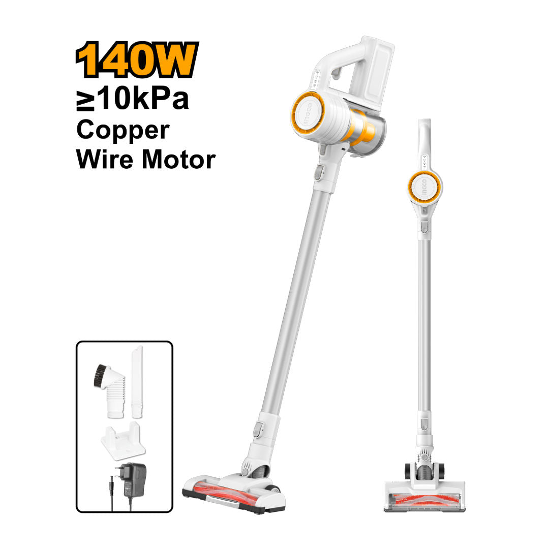 INGCO Cordless Stick Vacuum, 22.2V