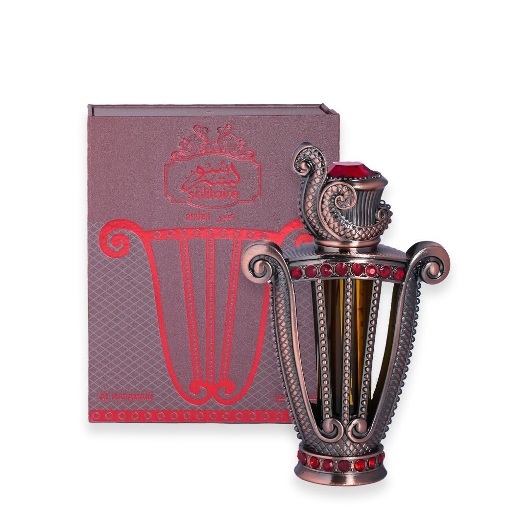 Al Haramain Solitaire Amber, Concentrated Perfume Oil, 12ml
