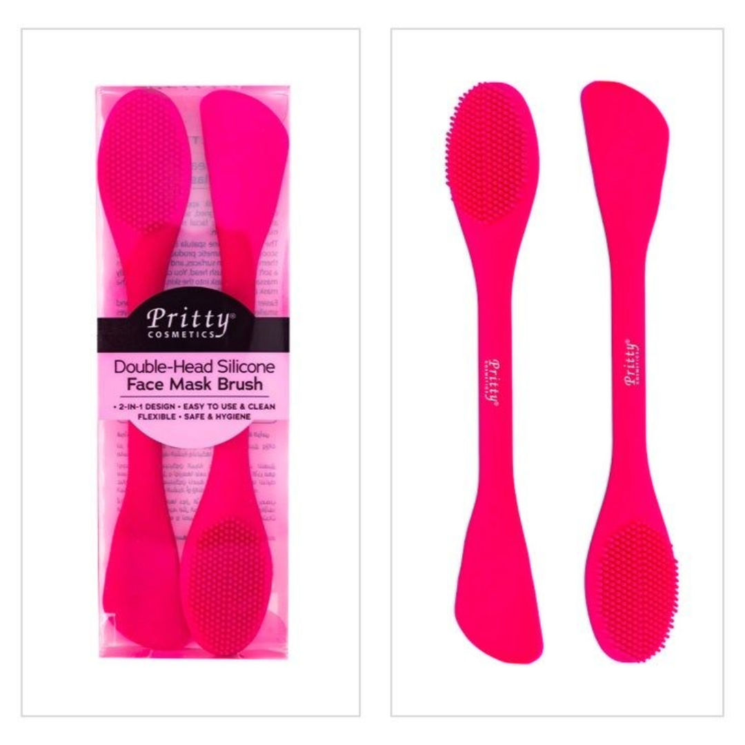 Pritty Face Mask Brush Dual End Silicone, 1x2