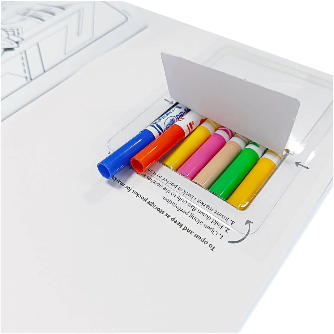 Crayola SONIC THE HEDGEHOG Colouring & Activity Pad, Paperback