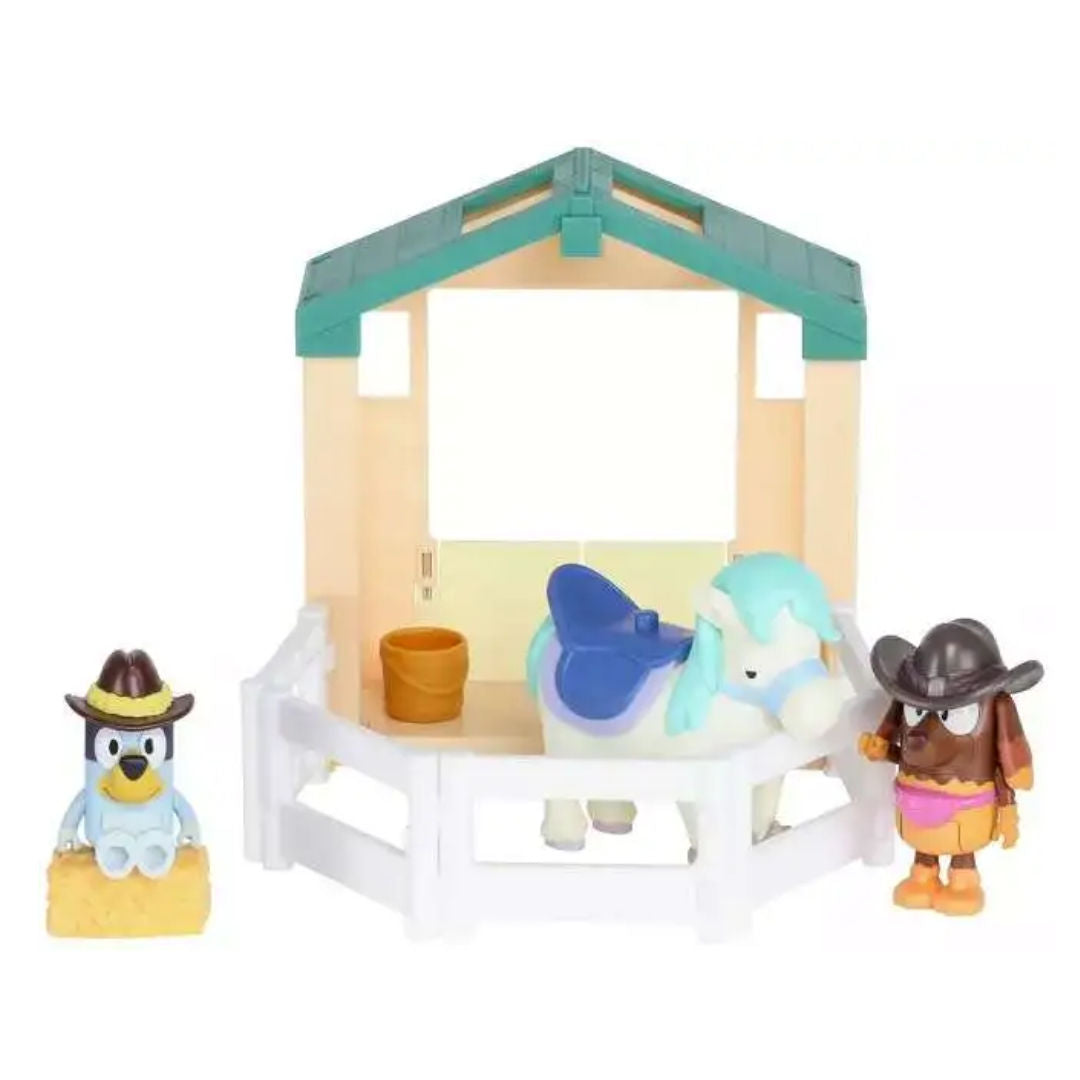 Bluey Series 9 Pony Rides Playset, 3+ years