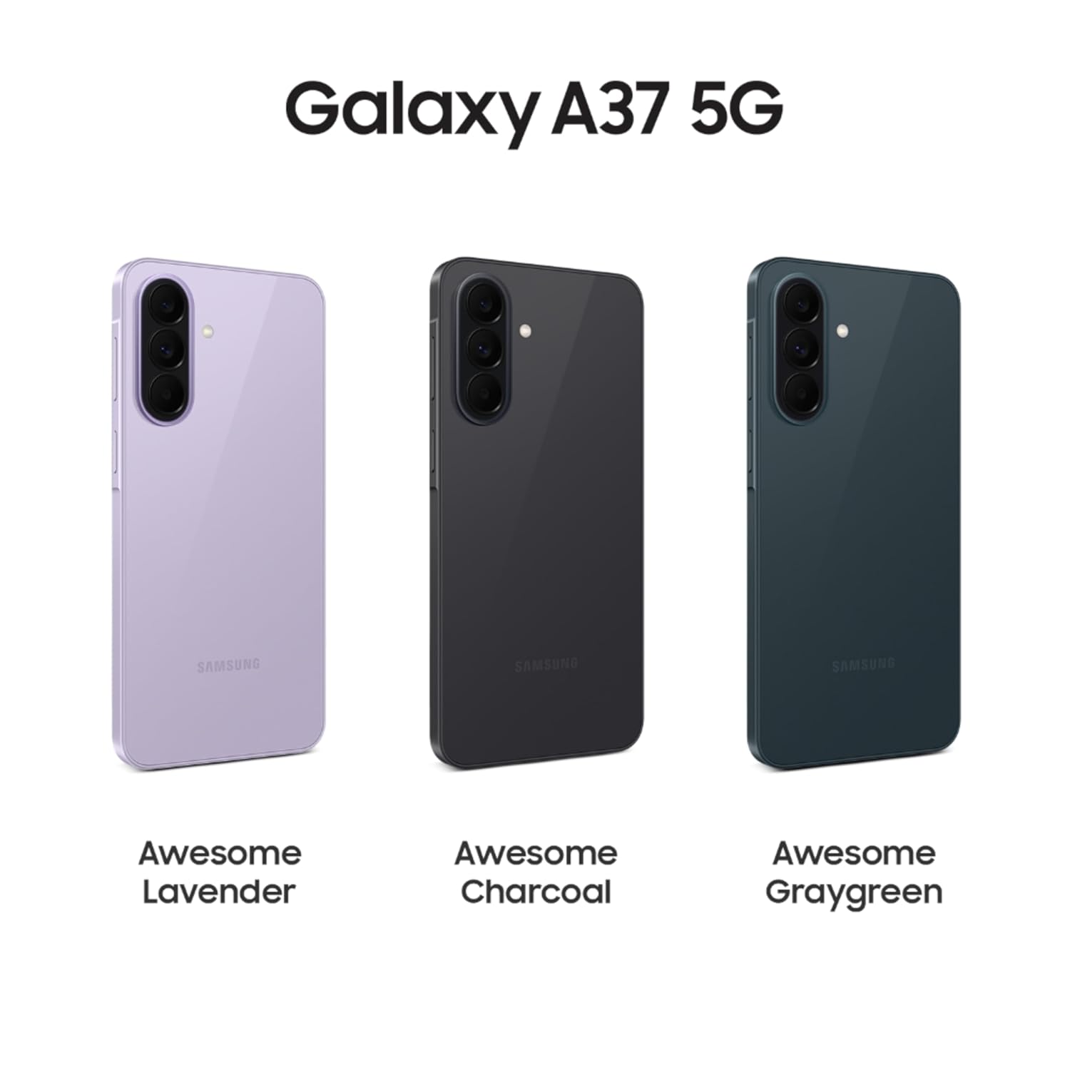 Samsung Galaxy A37 5G, 6.7" FHD+ AMOLED Smartphone 8GB RAM 256GB Storage with 50MP Camera