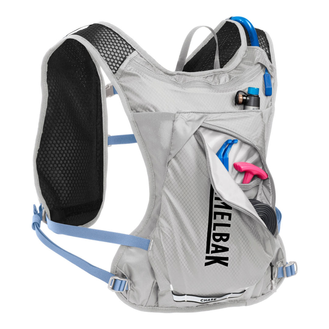 Camelbak Women’s Chase™ Race 4 Hydration Vest, Lightweight Running Pack, Vapor Blue, 50oz