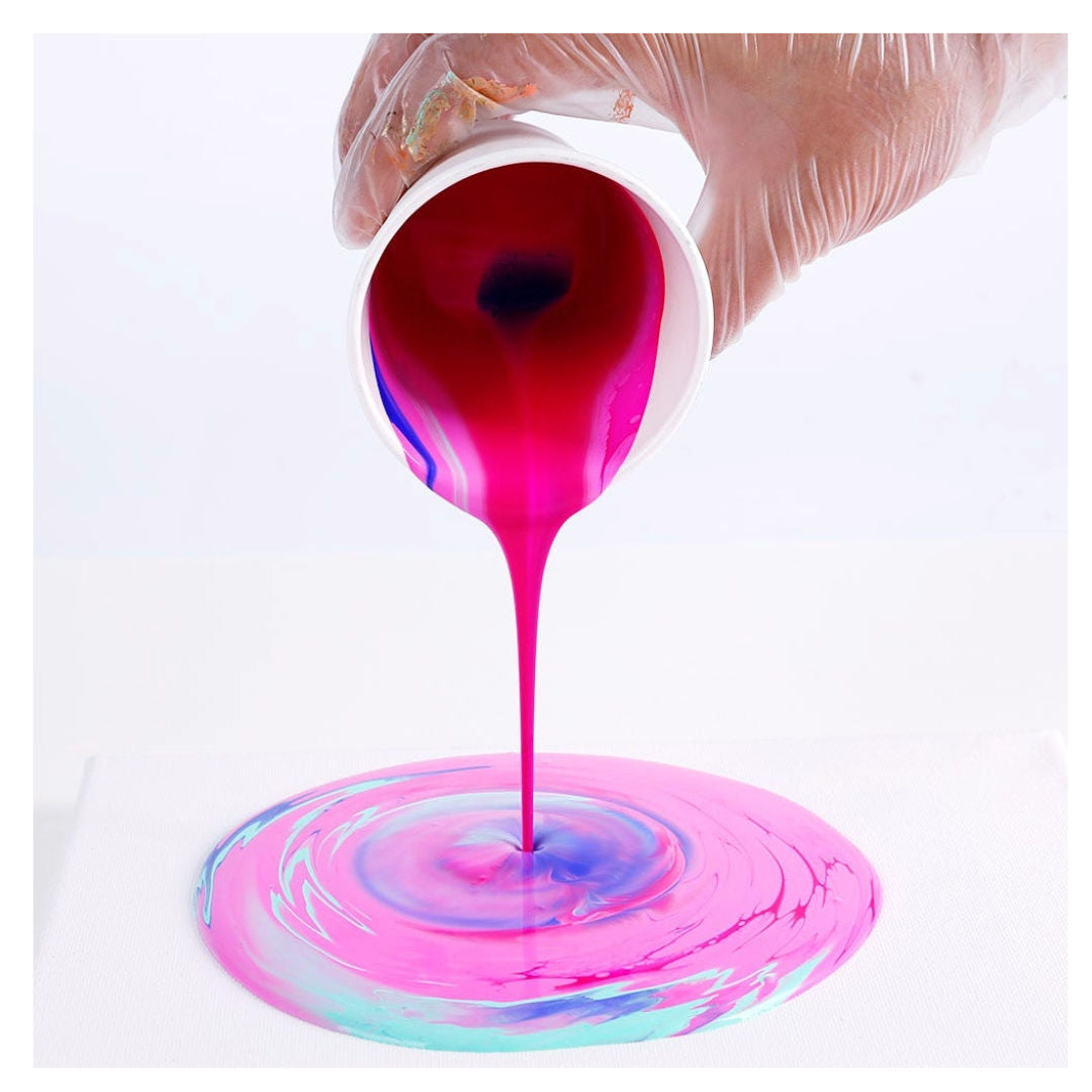 Mont Marte Pouring Acrylic Paint Premium Set, 4x60ml
