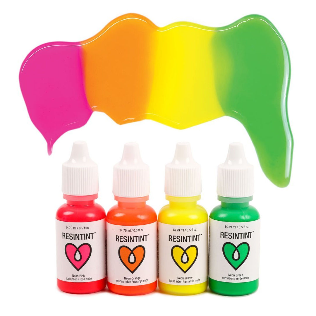 ArtResin ResinTint Neon Color Epoxy Resin Pigment, Set of 4