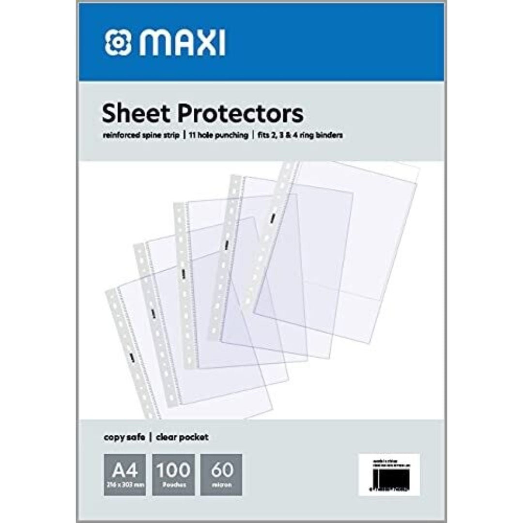 RSC Reap A4 11-Ring Sheet Protector, 100 pieces, EH303
