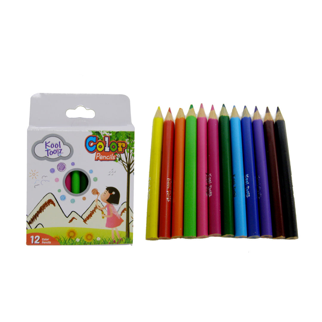 Kooltoolz Smooth Colour Pencils, 12 Pieces