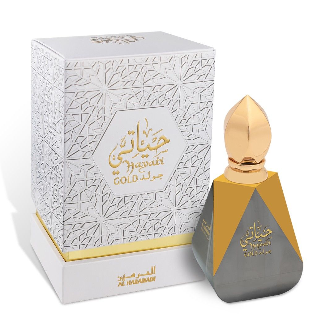 Haramain Hayati Gold, Concentrated Perfume Oil, 12ml