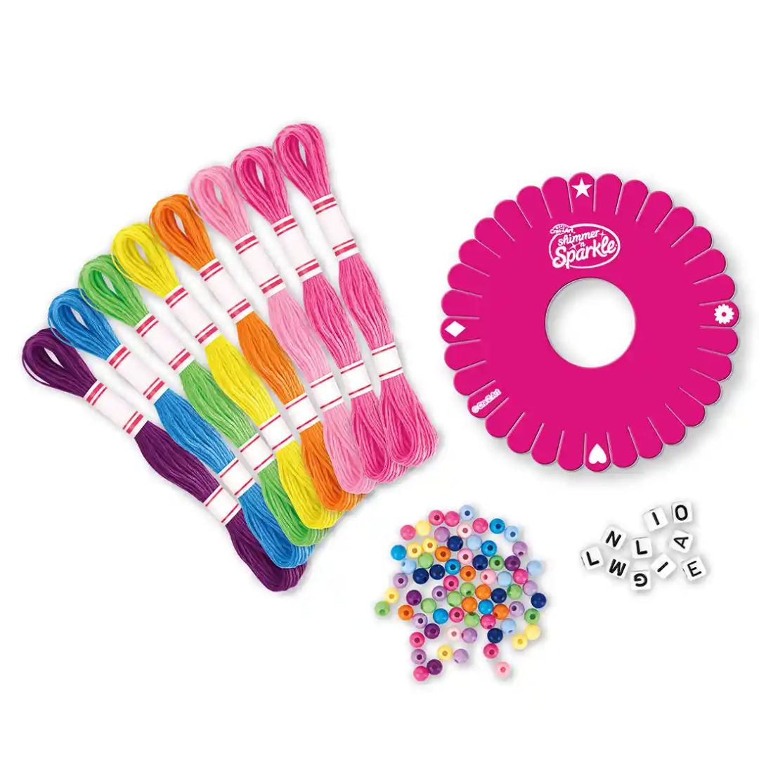 Cra-Z-Art Shimmer ‘n Sparkle Friendship Fashion Fun Bracelet Making Kit, 8+ Years