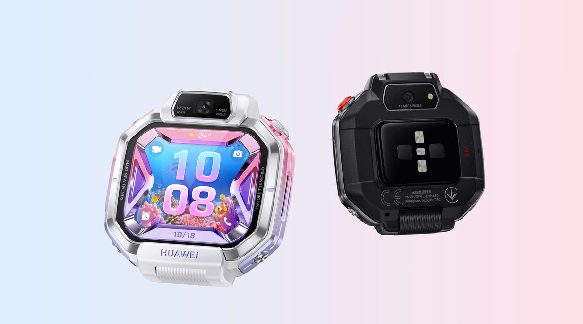 Huawei Watch KIDS X1 Pro Smartwatch - 360° Rotatable Design, Accurate Positioning, HD Video Calls, 5MP + 13MP Cameras, 64GB Storage