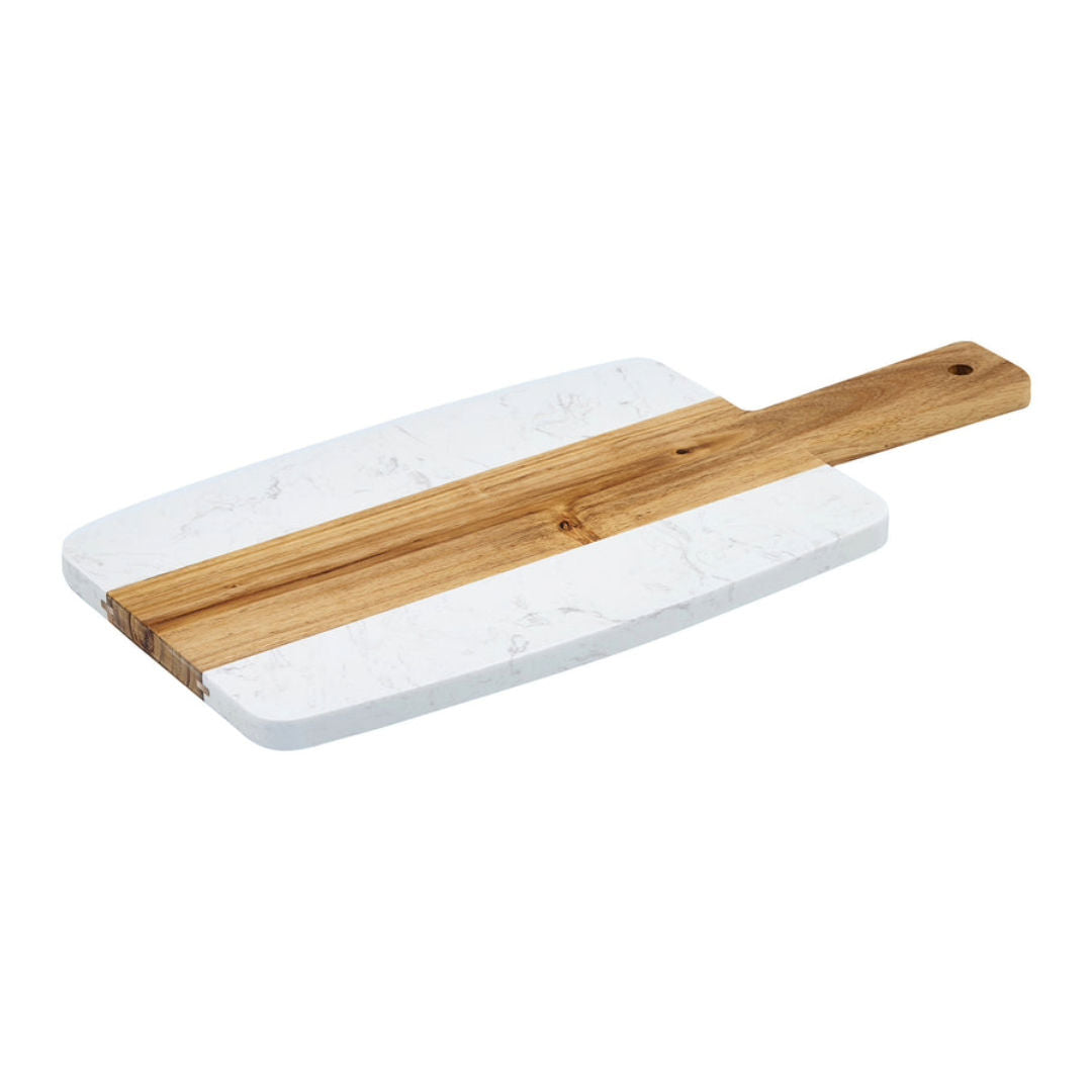 Winco Marble Wood Serving Board