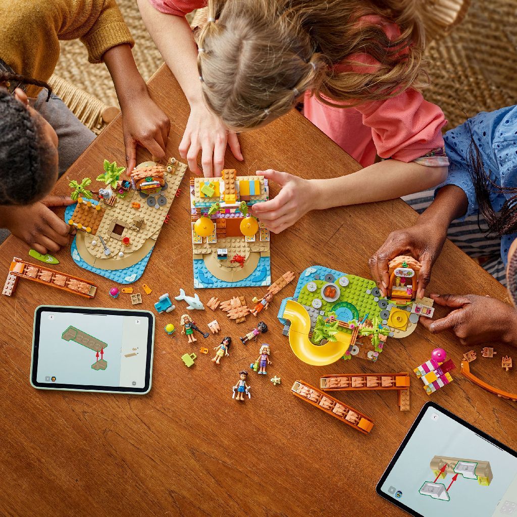 LEGO Friends Family Holiday Beach Resort Building Set for Ages 8+, 1,140 Pieces