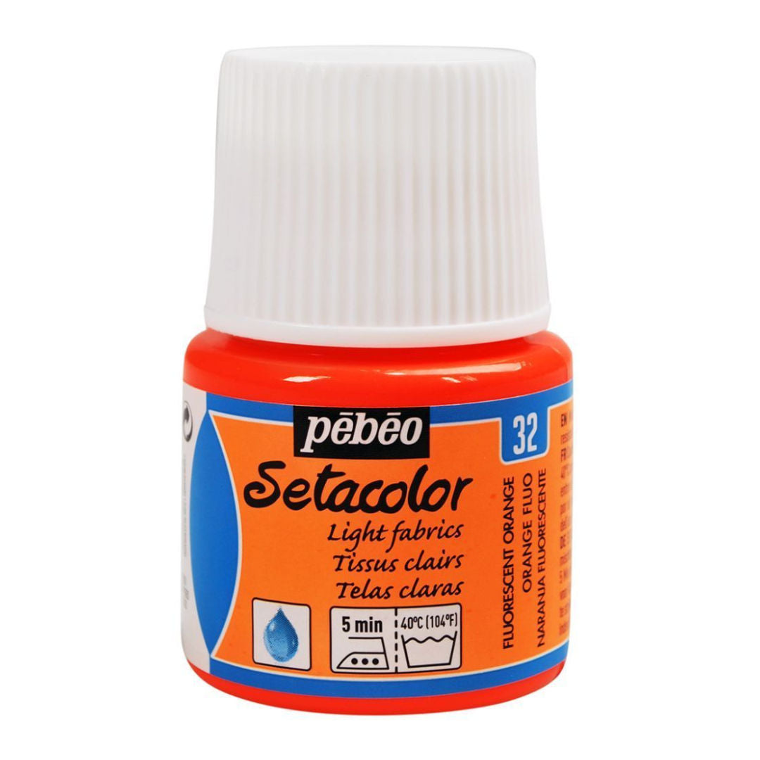 Pebeo Setacolor Light Fabrics Fluorescent, 45 ml