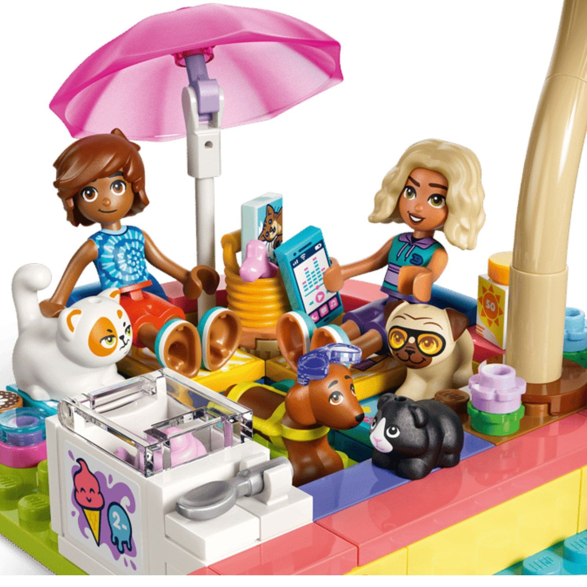 LEGO Friends 42676 Fun Water Park Day Building Toy Set, 278 Pieces for Girls Ages 6 Years and Above