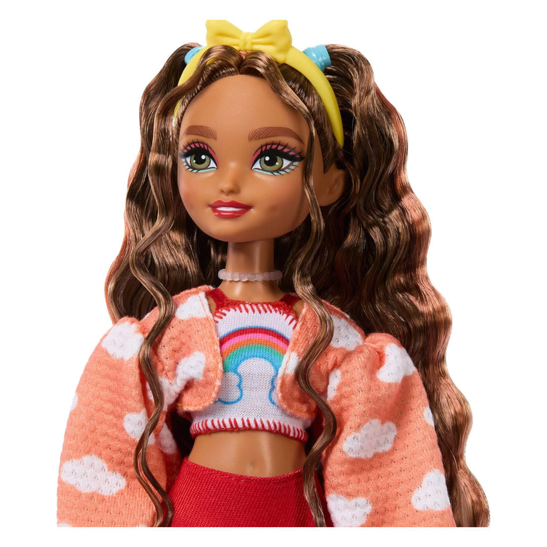 Barbie Dream Besties Teresa Roller Skating Fashion Doll, Posable Doll with Video Game Accessories Set