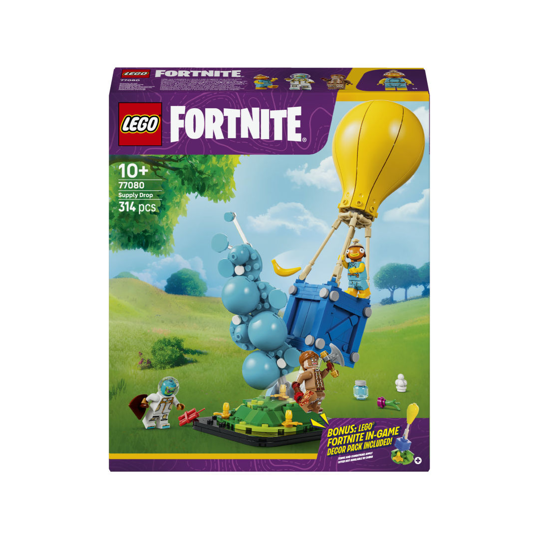 LEGO Fortnite Supply Drop Building Toy Set, For Age 10+ Years