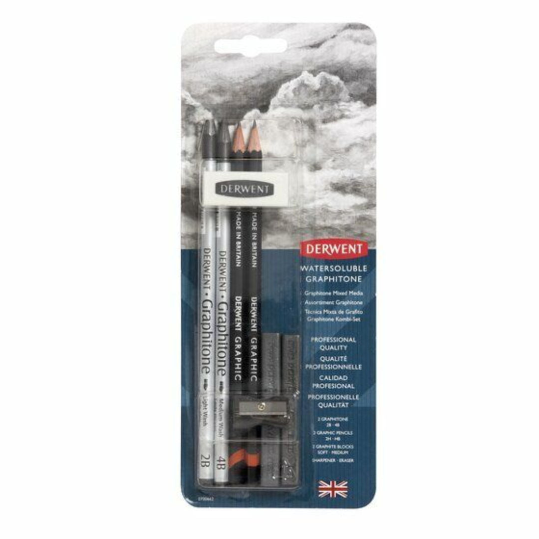 Derwent Graphitone Mixed Media Pencil, 0700662