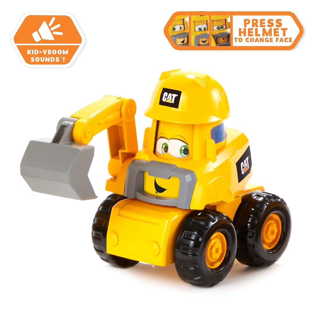 CAT Junior Crew Construction Pals Vehicle 18 cm, Styles May Vary, 2+ years