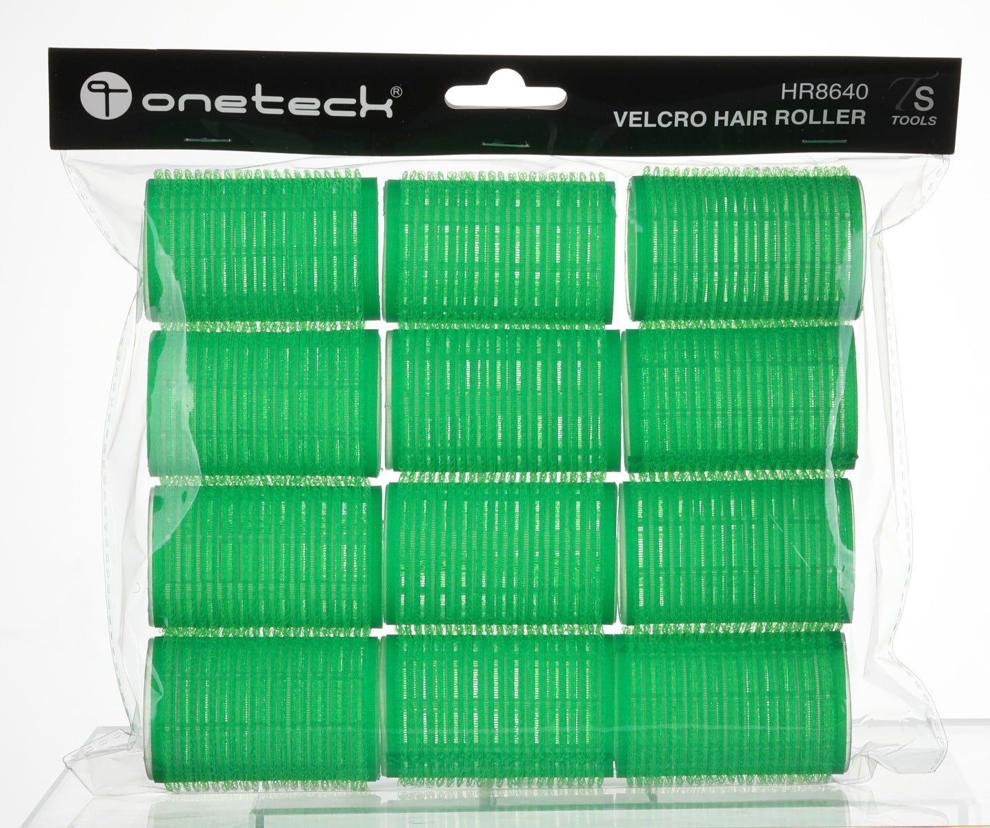 onetech Velcro Hair Rollers, 12 Pieces
