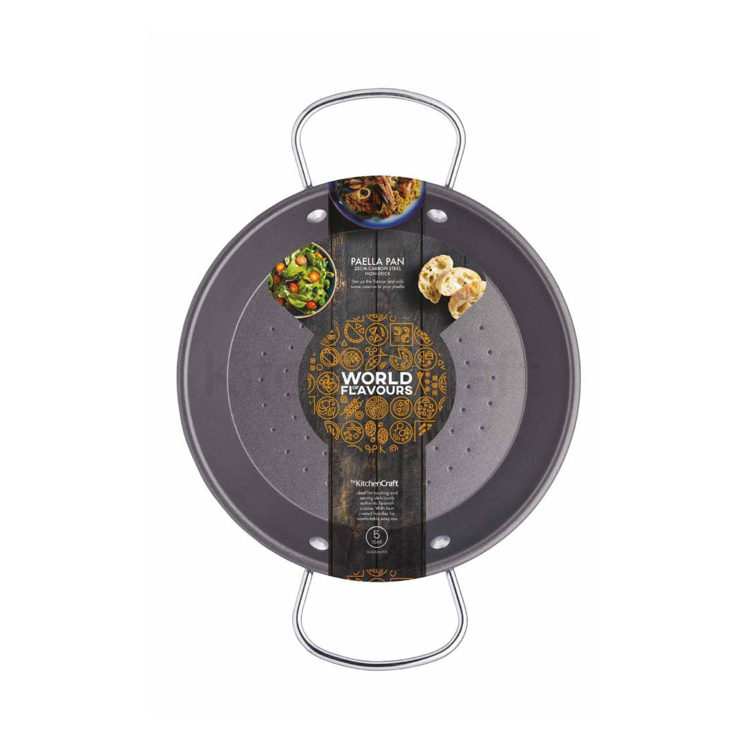 Kitchen Craft 40cm Non-Stick Wof Paella Pan KCPAELLA40NS