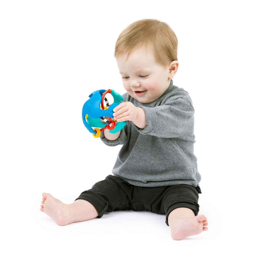 Baby Einstein Rattle & Sense Sensory Ball, 3 Months+
