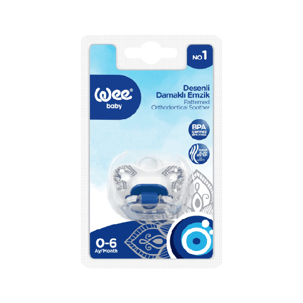 Weebaby Devil Eye Patterned Body Orthodontic Soother No.1
