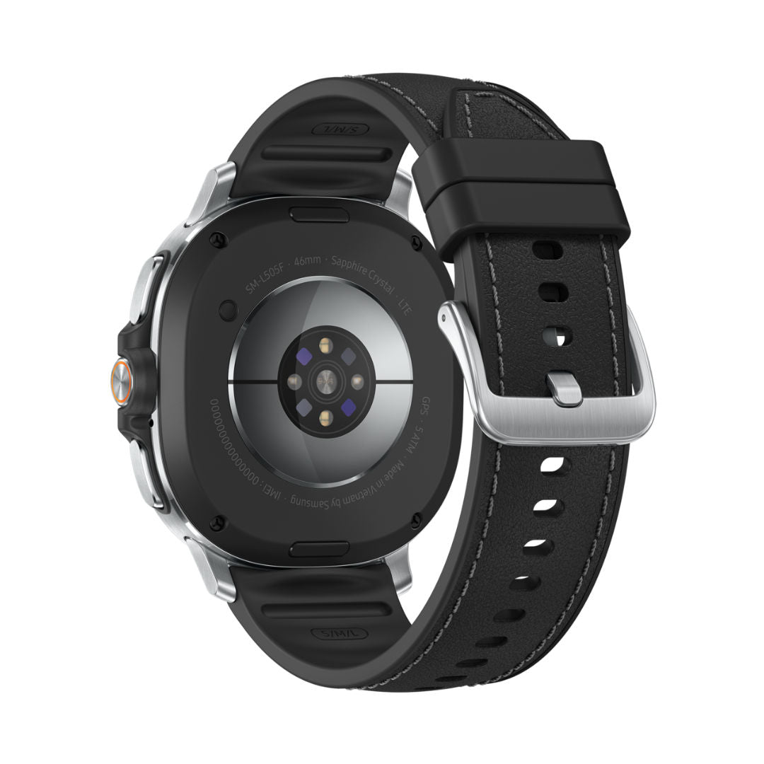 Samsung Galaxy Watch8 Classic LTE 46mm Smartwatch, Black, 64GB, 5ATM