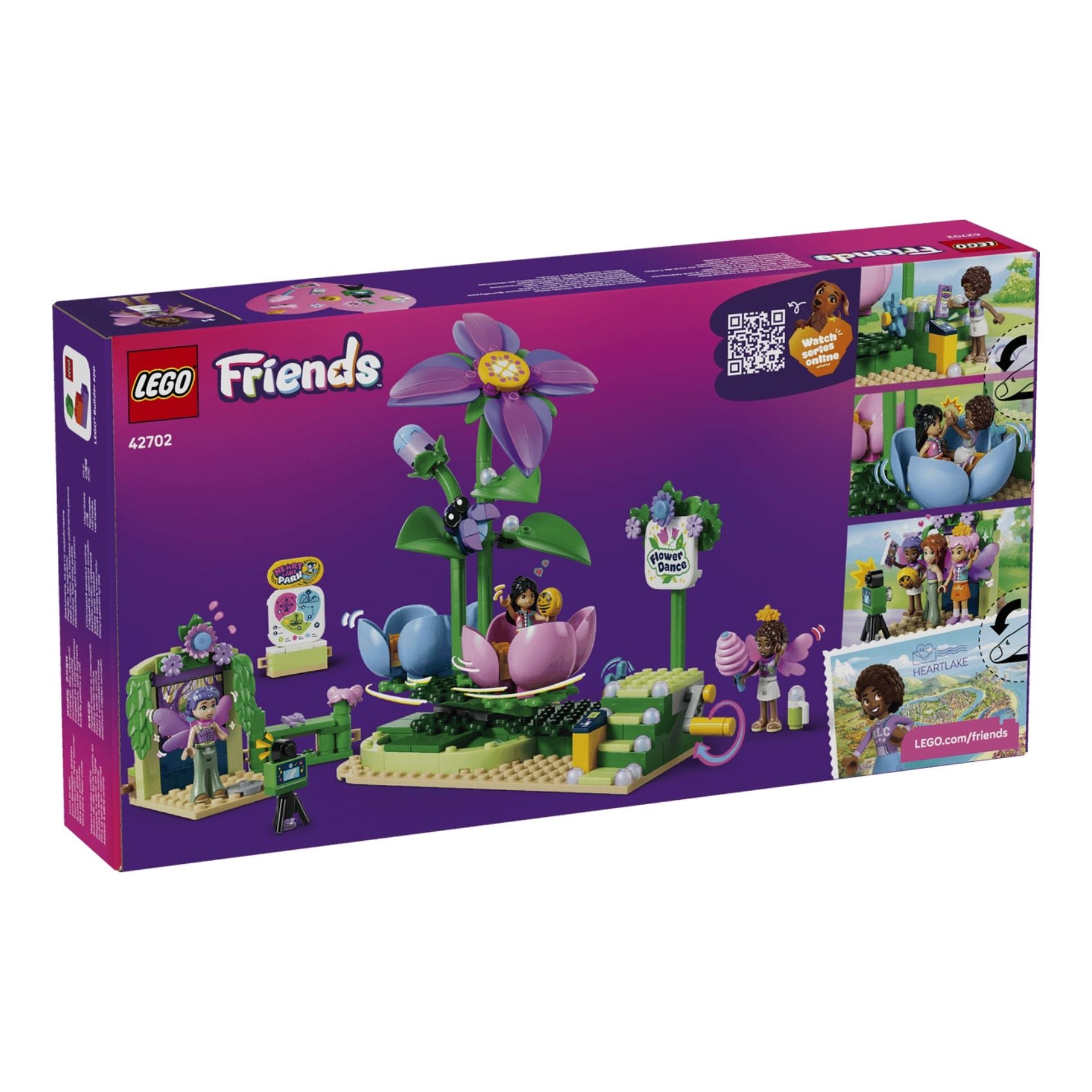 LEGO Friends 42702 Spinning Flower & Fairy Teacup Building Toy Set, 321 Pieces for Girls and Boys Ages 7 Years and Above