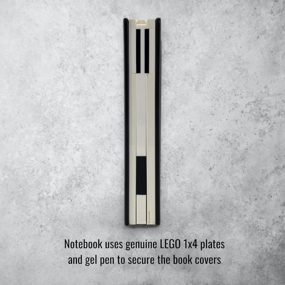 LEGO Locking Dotted 192 Pages, Hardcover Notebook with Gel Pen, For Age 6+ Years