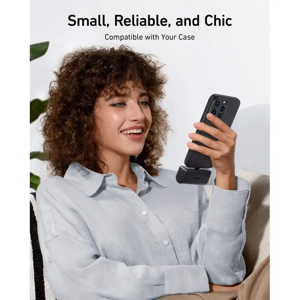 Anker Nano Power Bank, 22.5W, Built-In USB-C Connector