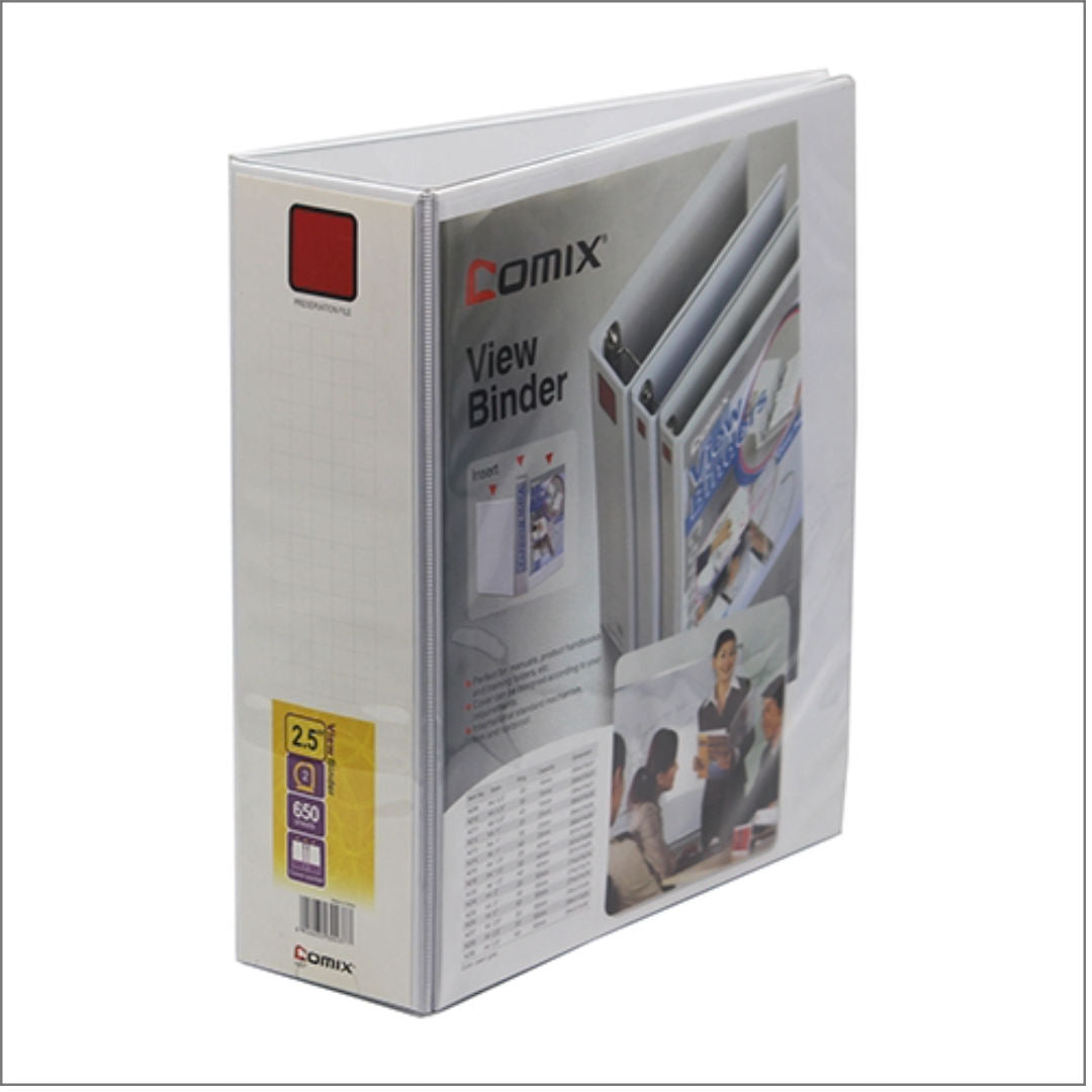 Comix PVC, A4, 4-Ring Binder