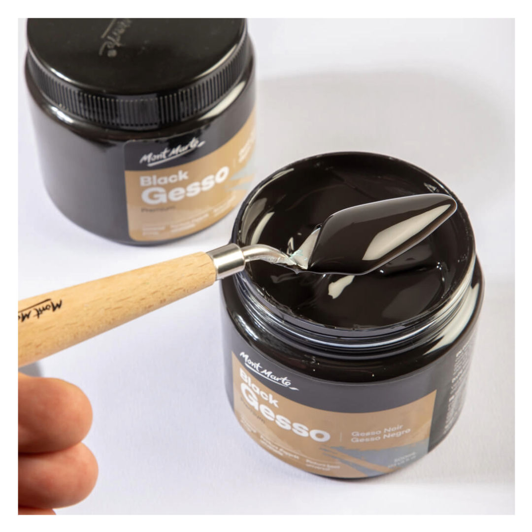 Mont Marte Black Gesso, 500ml, MPA0040