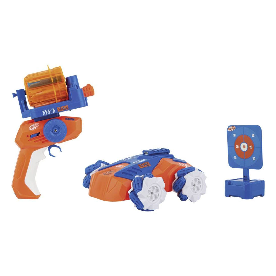 Carrera Nerf Blasting 2.4 GHz RC Car Orange/Blue, 6+ years